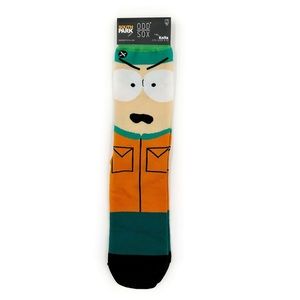 Odd Sox South Park Crew Socks Mens Womens Angry Kyle Orange Green Funny Fun Gift